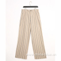 Ladies high quality stripes pants